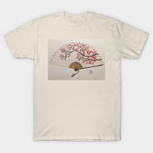 Cherry Blossoms Fan T-Shirt